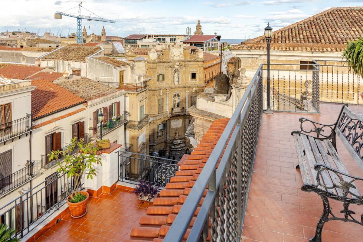 Palazzo Viola Suite Panoramica Palermo Exterior foto