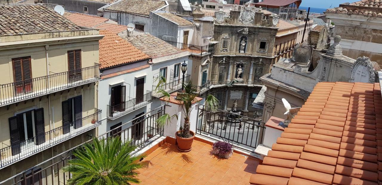 Palazzo Viola Suite Panoramica Palermo Exterior foto