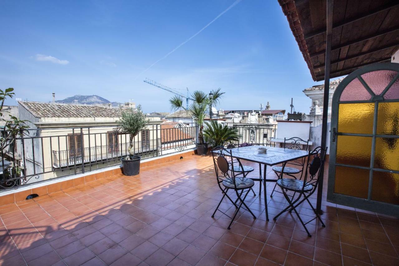 Palazzo Viola Suite Panoramica Palermo Exterior foto